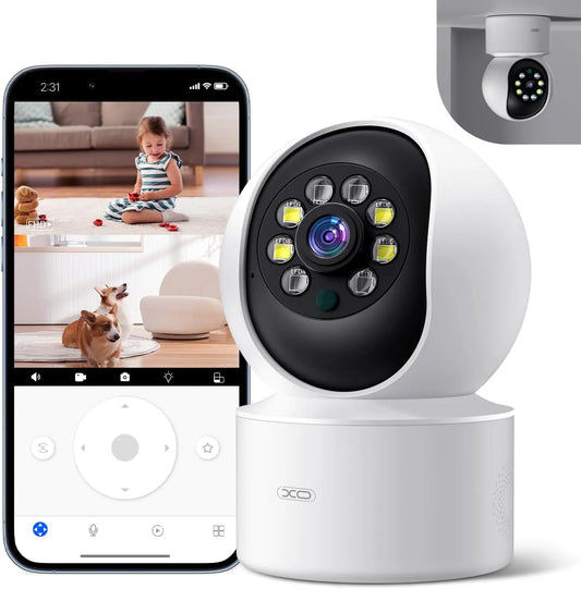 Smart Pet Security Camera with Night Vision